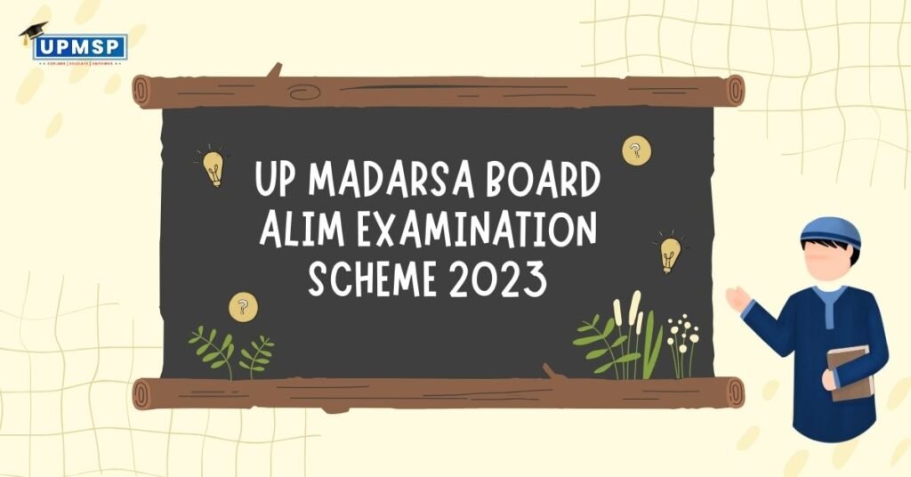 UP Madarsa Board Alim Examination Scheme 2023
